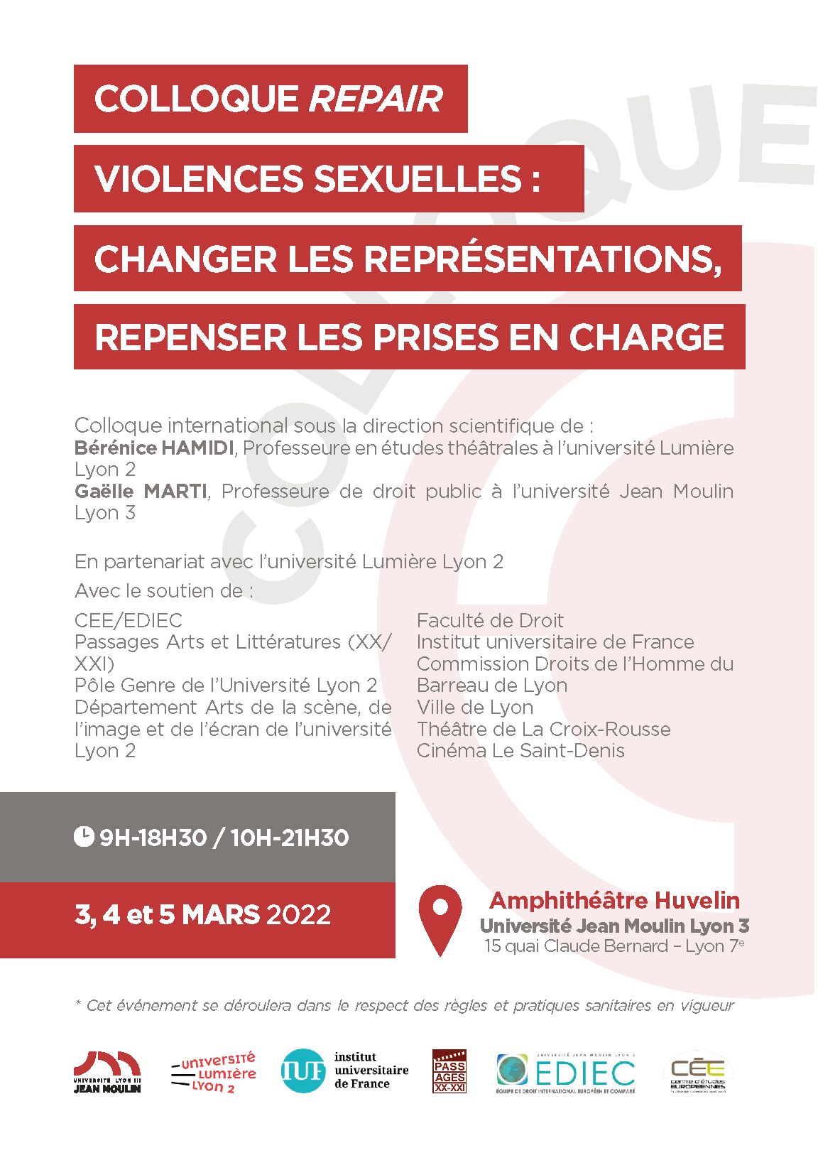 colloque REPAIR